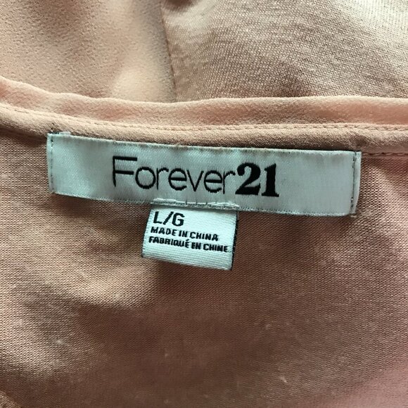 FOREVER 21 Dolman Sleeve V-neck Top, LARGE - Picture 10 of 11
